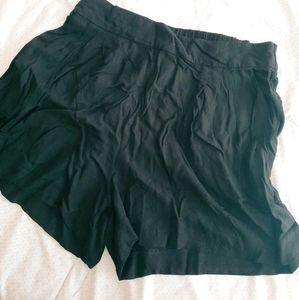 H&M Black Pull-On Shorts